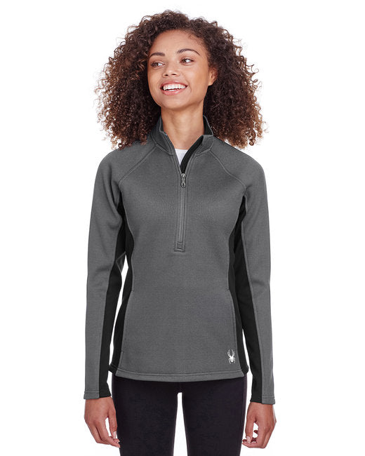 SPYDER Women's Constant Half-Zip Sweater Fleece Jacket
